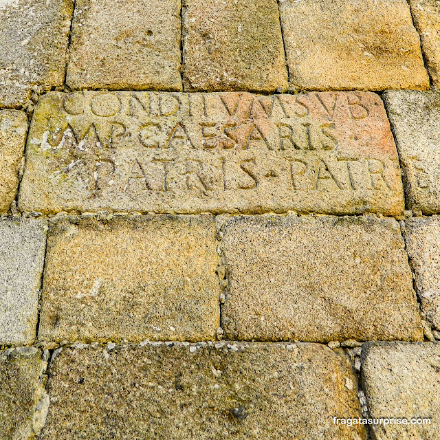 Inscrição Romana em uma parede da Sé de Braga