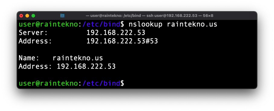 Cara Konfigurasi DNS Server di Ubuntu 18.04 - Pengetesan di Linux