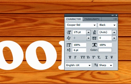 Create a Wood Carving Text In Photoshop