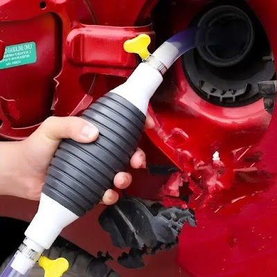 Buy Now Multipurpose Liquid Transfer Pump | Portable Manual Oil, Water, Fuel Hand Transfer Pump – 5 Ft