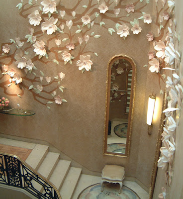 Interior Wall Design on Palatial Living  Fairy Tale Wall Scapes