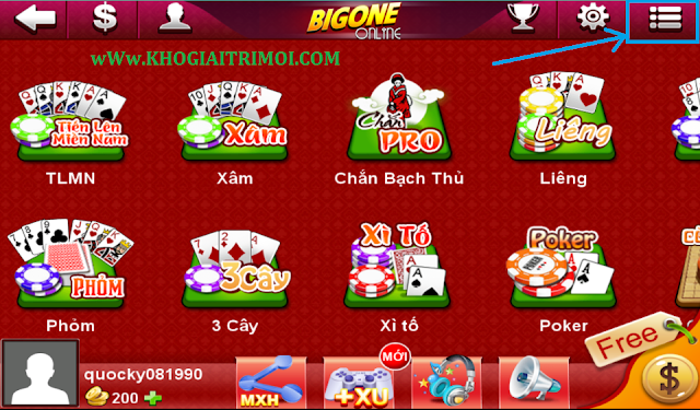 Hướng dẫn kích hoạt tài khoản và nạp tiền trong game Bigone