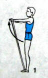 гимнастика с резиновым амортизатором (бинтом)