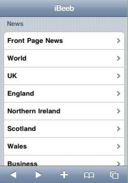 BBC News on your iPhone