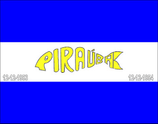 Bandeira de Piraúba MG