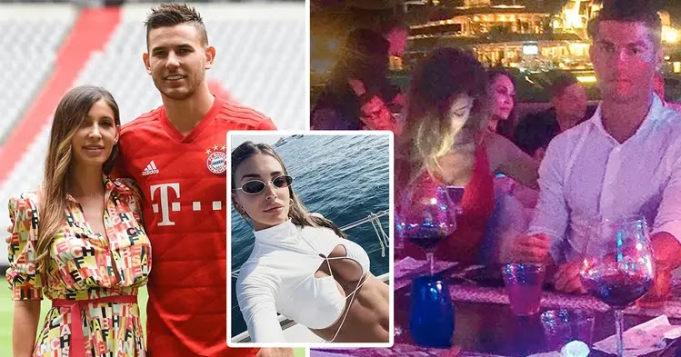 Lucas Hernandez's Wife Accuses Him of Cheating with Cristiano Ronaldo's Ex-Girlfriend