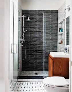 Tips Get Around A Narrow, Minimalist Bathroom