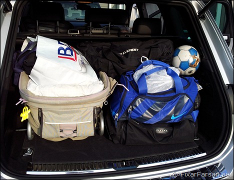 Bagage Lastutrymme BarnVagn Touareg