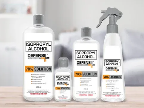 Defensil Isopropyl Alcohol variants