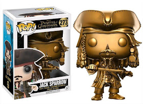 Gold Captain Jack Sparrow 
