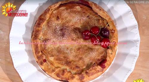 Cherry pie ricetta Francesca Marsetti