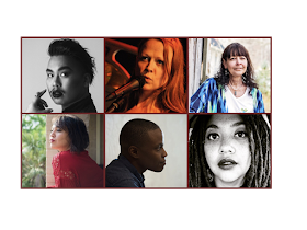 Photo collage of the six poets. Their images are available with alt text at the links for their poems in this post.