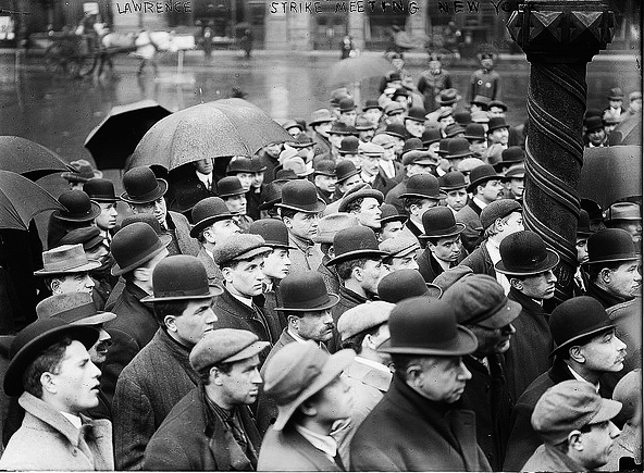 Lawrence strike meeting, New York (LOC) 