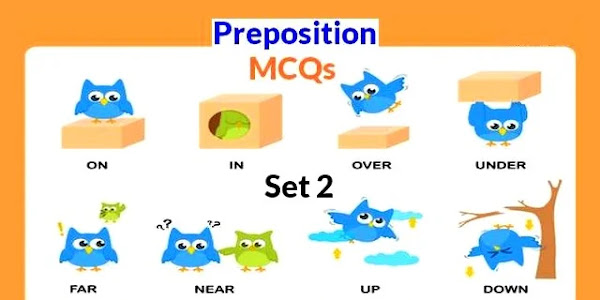 English Preposition MCQs With Answers Set 2