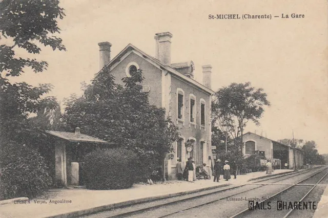 Charente ligne de l'Etat Gare Saint-Michel