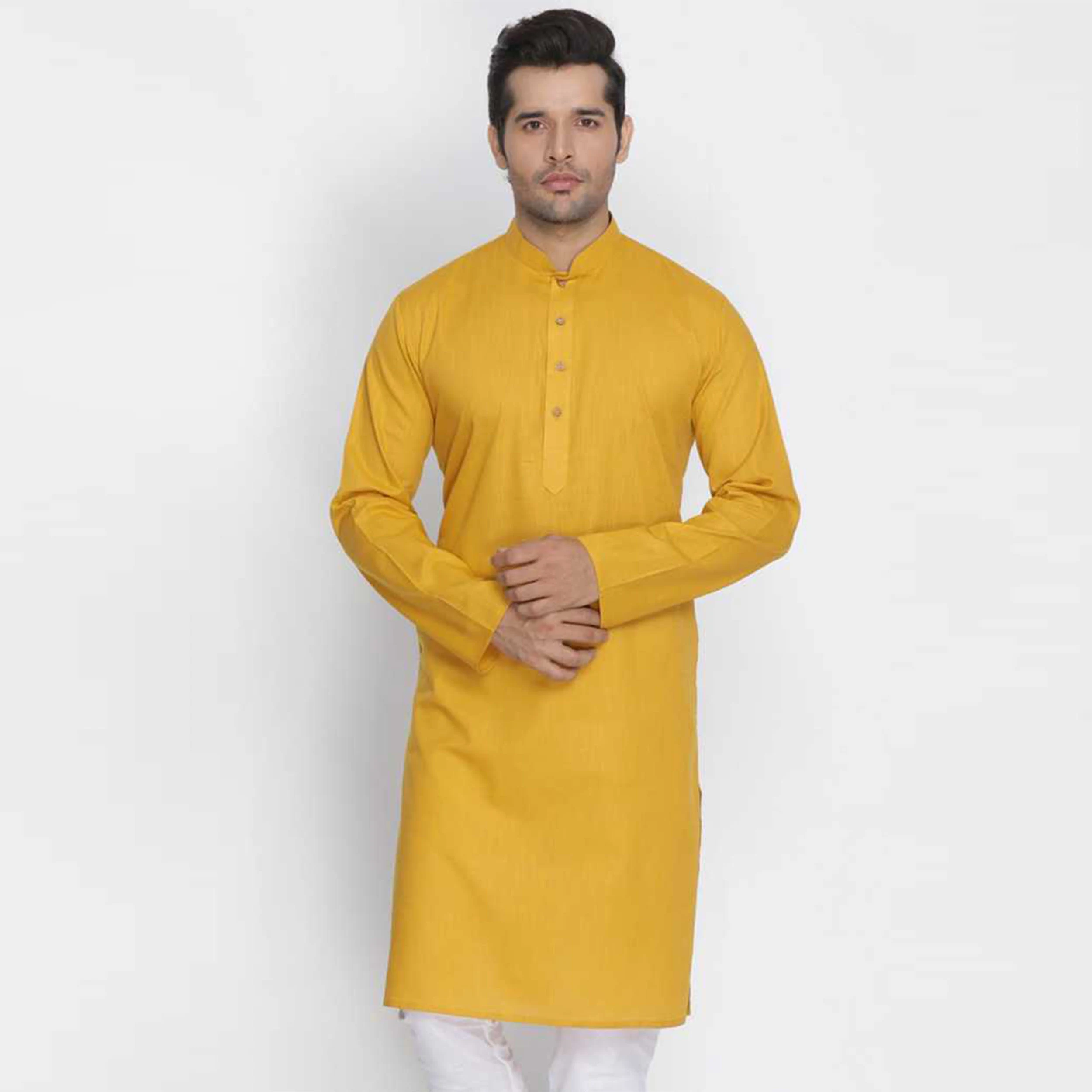 হলুদ পাঞ্জাবি ডিজাইন - Yellow Punjabi Designs - কালারফুল পাঞ্জাবি ডিজাইন - Colorful Punjabi Designs - NeotericIT.com