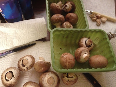 chestnut mushroom preparation