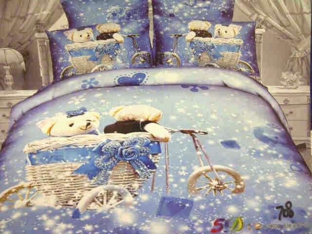 Sprei Anak Motif Bear Bersalju