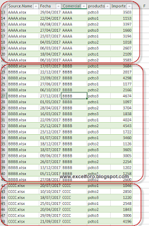 Power Query: Consulta desde Carpeta