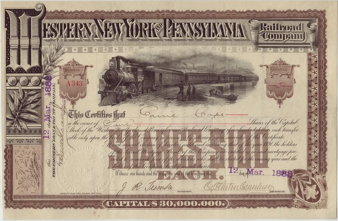 Franky S Scripophily BlogSpot Digest Of Scripophily