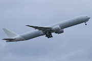 N719AN B777323ER American Airlines Flown back to Everett after painting at . (an american)