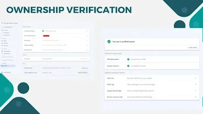 verifikasi kepemilikan Google Search Console