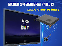 Jual  Maxhub Conference Flat Panel X3 S75FA 