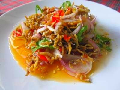 ยำปลาข้าวสาร ยำปลาข้าวสาร