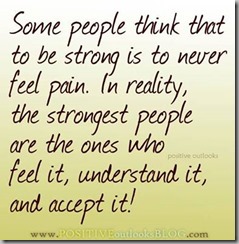 strong do feel pain
