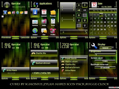 Cube by igmonius s60v3 theme