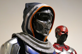 Taskmaster costume hood and mask