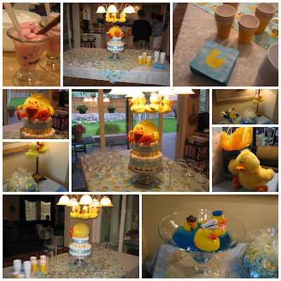 Rubber Duck Baby Shower Ideas on Little Moments  May 2009