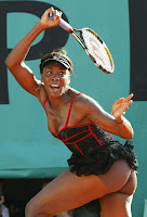 Venus Williams in Tennis Mini Skirt