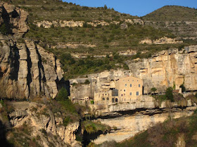 Medieval abbey of Sant Miquel del Fai near Barcelona