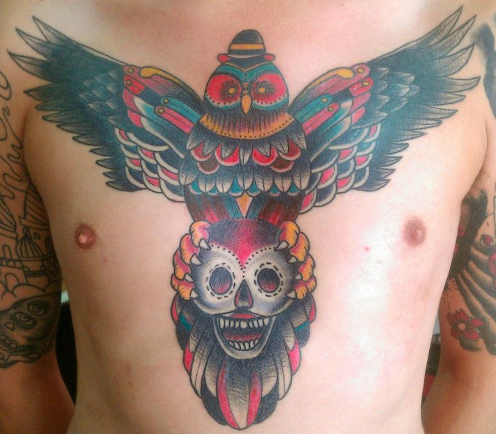 aowl chest piece by Mario
