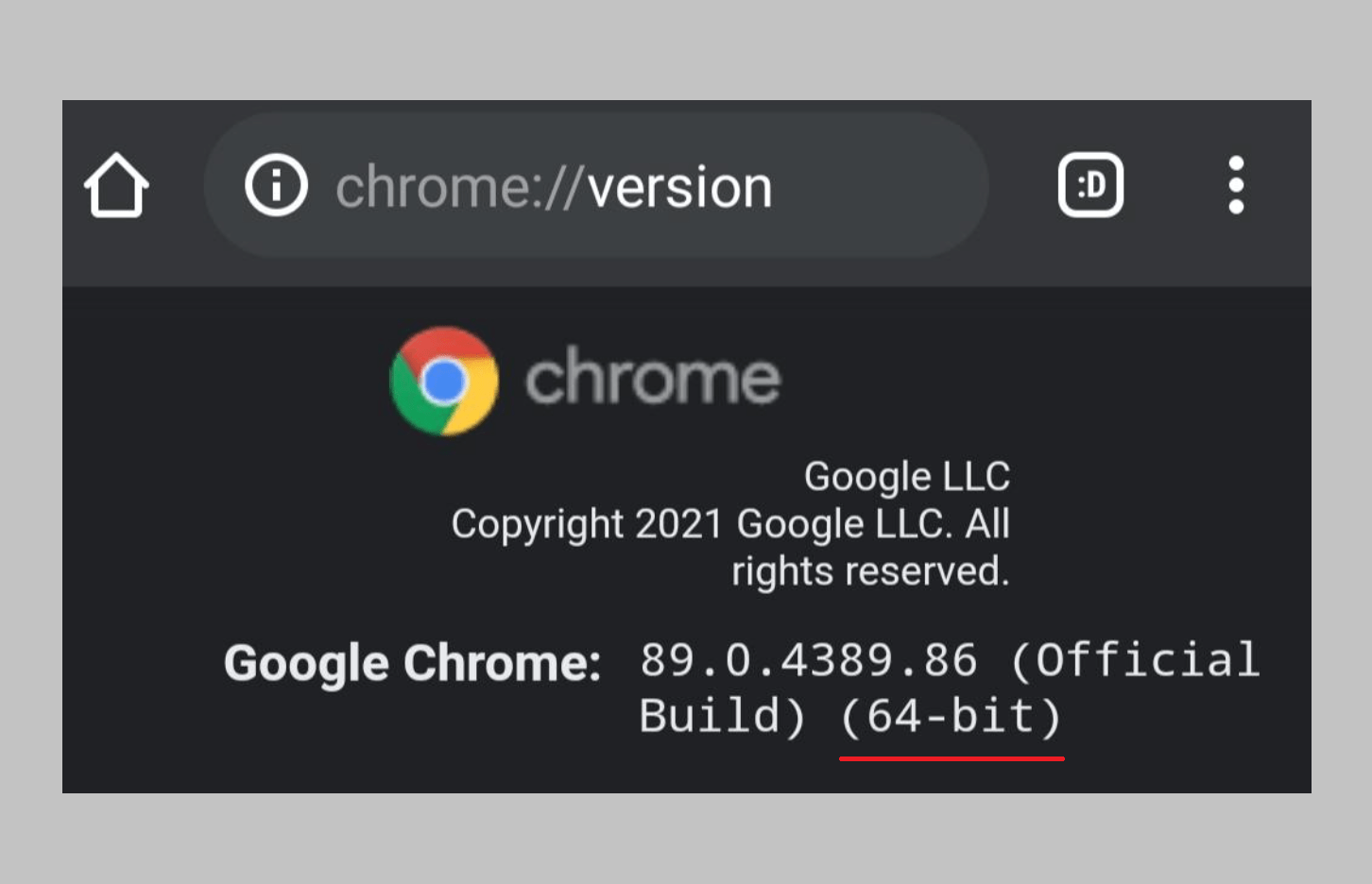 Google has started pushing out 64-bit Chrome browser for those Android