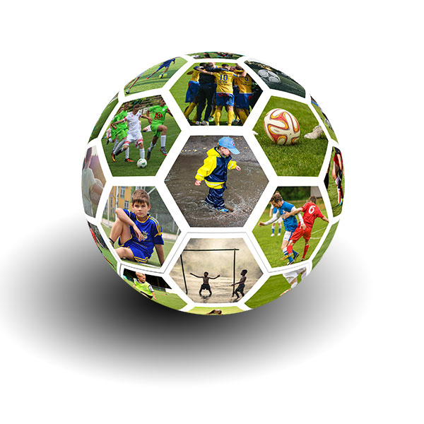 m going to accept you lot through the procedure of creating a soccer photograph ball collage using the  Soccer Photo Ball Collage inwards Photoshop