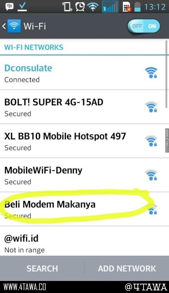 Kumpulan Nama Wifi Paling Lucu  Humor Lucu Banget