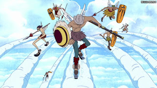 ワンピース アニメ 空島 スカイピア 165話 | ONE PIECE Episode 165 Skypiea