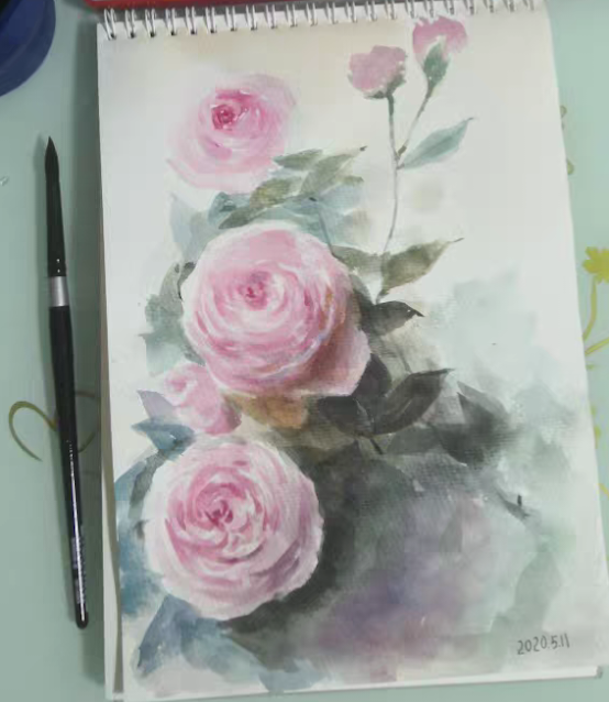 Watercolor painting business idea, and 4 tips Watercolor technique