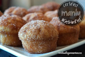 Cinnamon Sugar Muffins for #GetHimFed from Stumbling Upon Happiness on www.anyonita-nibbles.com