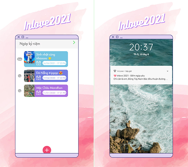 inlove - Đếm Ngày Yêu - Tải app về điện thoại Android, iPhone, máy tính a2