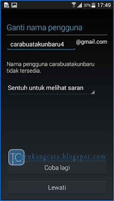 Buat Gmail Baru Untuk BBM