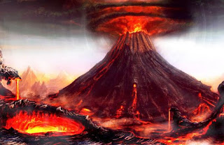 Gunung api terbentuk dari kegiatan vulkanisme Berbagai Jenis Tipe Letusan Gunung Api dan Contohnya