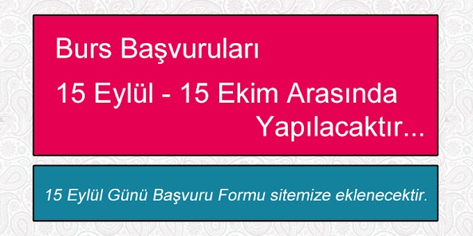 Bozkırlılar Vakfı Öğrenci Burs Başvuruları 15 Eylül'de Başlıyor.