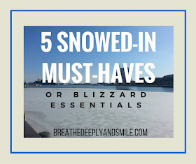 5 Friday Favorites: 5 Snowed-In Must-Haves (or Blizzard Essentials)