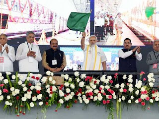 PM inaugurates world’s longest railway platform in Hubballi