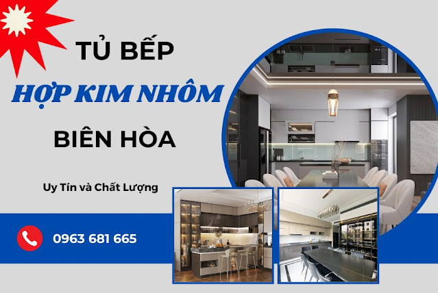 Tủ bếp Biên Hòa Đồng Nai