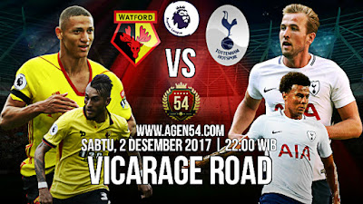 Prediksi Bola Jitu Watford vs Tottenham Hotspur 2 Desember 2017