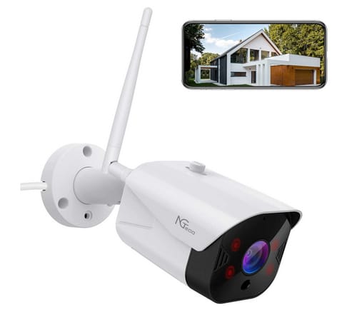 NGTeco 2.4G WiFi Wireless Cameras for Home Security